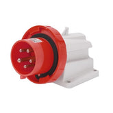CEE angled wall plug IP67 380V 5X63